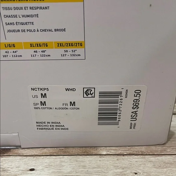 Polo by Ralph Lauren Men's Classic White Tank Top Size M Retails $70 - Picture 5 of 6